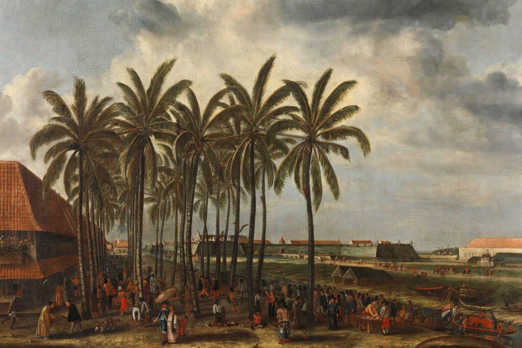 The Castle of Batavia av Andries Beeckman